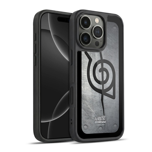 Naruto Shippuden Iconic Itachi Headband Gel Armour Case For Apple iPhone 16 Pro