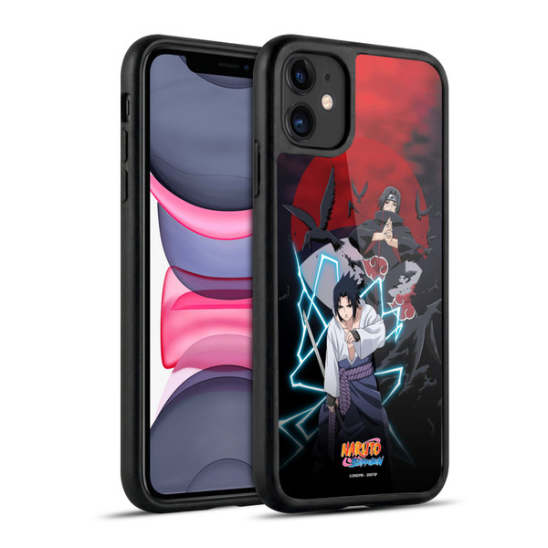 Naruto Shippuden Key Art Sasuke And Itachi Gel Armour Case For Apple iPhone 11