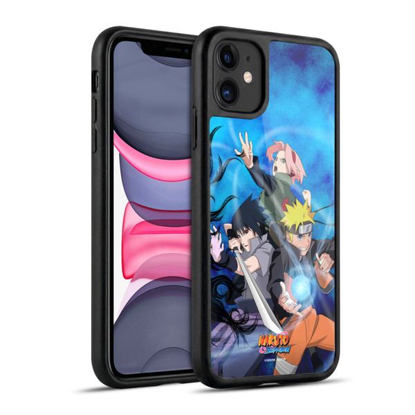 Naruto Shippuden Key Art Team 7 Gel Armour Case For Apple iPhone 11