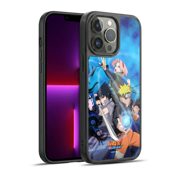 Naruto Shippuden Key Art Team 7 Gel Armour Case For Apple iPhone 13 Pro Max