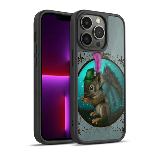 Ash Evans Animals Squirrel Gel Armour Case For Apple iPhone 13 Pro