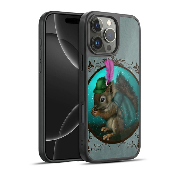 Ash Evans Animals Squirrel Gel Armour Case For Apple iPhone 16 Pro Max