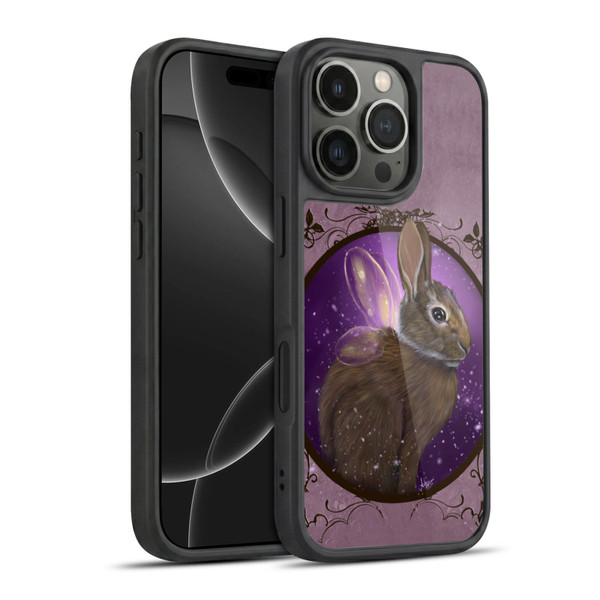 Ash Evans Animals Rabbit Gel Armour Case For Apple iPhone 16 Pro