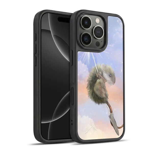 Ash Evans Animals Dandelion Mouse Gel Armour Case For Apple iPhone 16 Pro