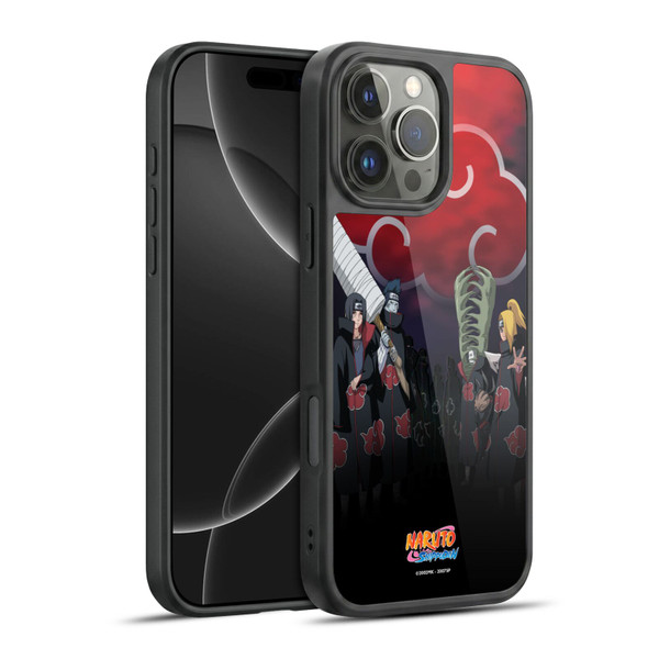 Naruto Shippuden Key Art Akatsuki Gel Armour Case For Apple iPhone 16 Pro Max