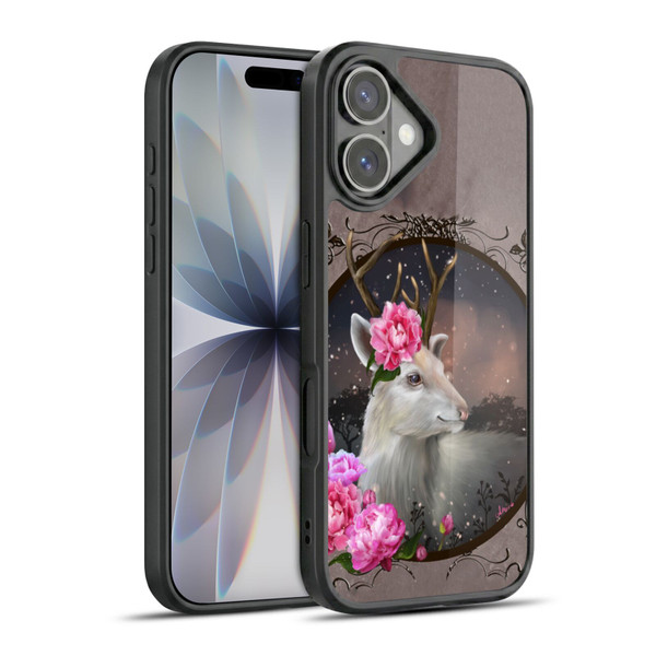 Ash Evans Animals White Deer Gel Armour Case For Apple iPhone 17