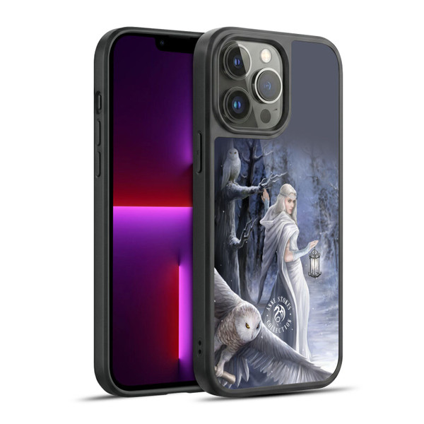 Anne Stokes Owls Midnight Messenger Gel Armour Case For Apple iPhone 13 Pro Max
