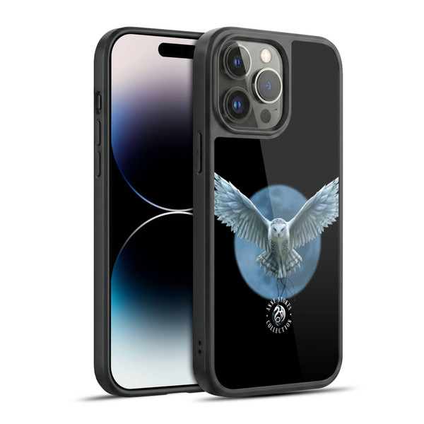 Anne Stokes Owls Moon Gel Armour Case For Apple iPhone 14 Pro Max