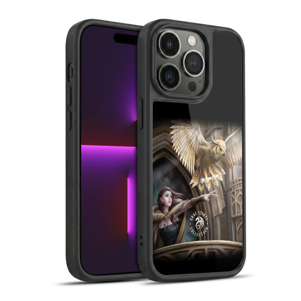 Anne Stokes Owls Messenger Gel Armour Case For Apple iPhone 14 Pro