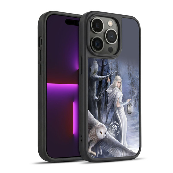 Anne Stokes Owls Midnight Messenger Gel Armour Case For Apple iPhone 14 Pro
