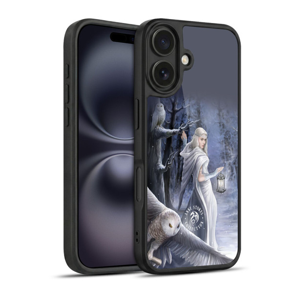 Anne Stokes Owls Midnight Messenger Gel Armour Case For Apple iPhone 16