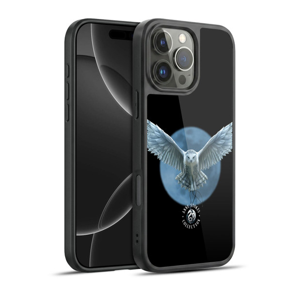 Anne Stokes Owls Moon Gel Armour Case For Apple iPhone 16 Pro Max