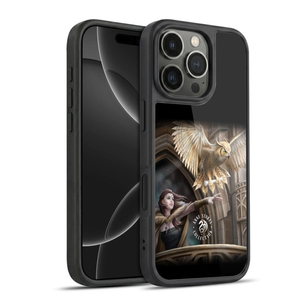 Anne Stokes Owls Messenger Gel Armour Case For Apple iPhone 16 Pro