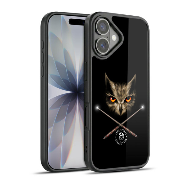Anne Stokes Owls Cross Wands Gel Armour Case For Apple iPhone 17