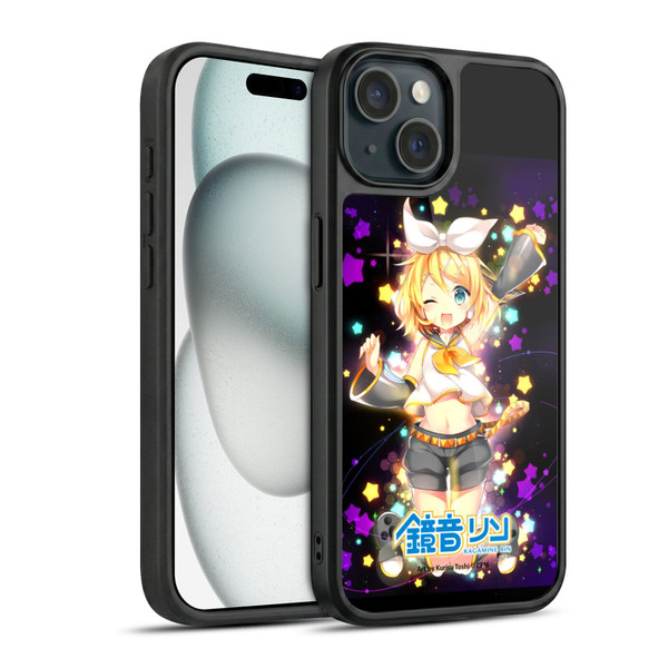 Hatsune Miku Characters Kagamine Rin Gel Armour Case For Apple iPhone 15