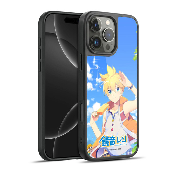 Hatsune Miku Characters Kagamine Len Gel Armour Case For Apple iPhone 16 Pro Max