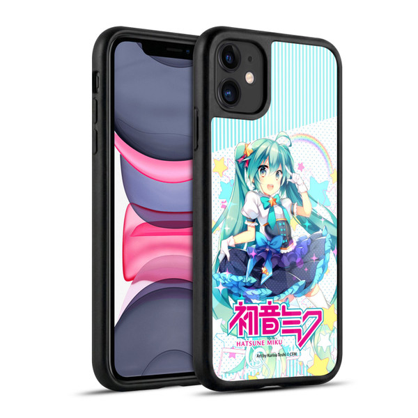 Hatsune Miku Graphics Stars And Rainbow Gel Armour Case For Apple iPhone 11
