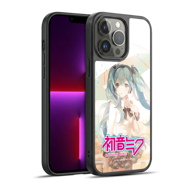 Hatsune Miku Graphics Rain Gel Armour Case For Apple iPhone 13 Pro Max