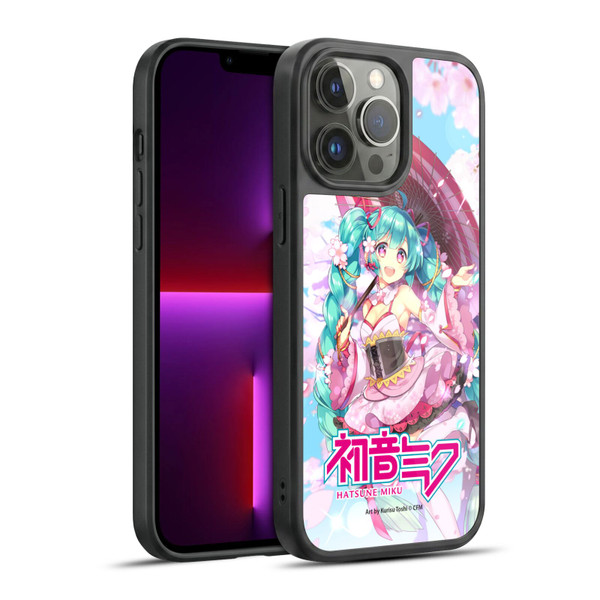 Hatsune Miku Graphics Sakura Gel Armour Case For Apple iPhone 13 Pro Max