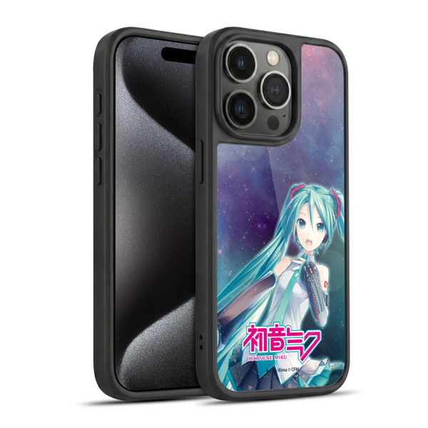 Hatsune Miku Graphics Nebula Gel Armour Case For Apple iPhone 15 Pro