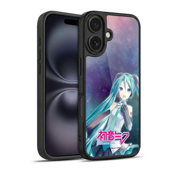 Hatsune Miku Graphics Nebula Gel Armour Case For Apple iPhone 16