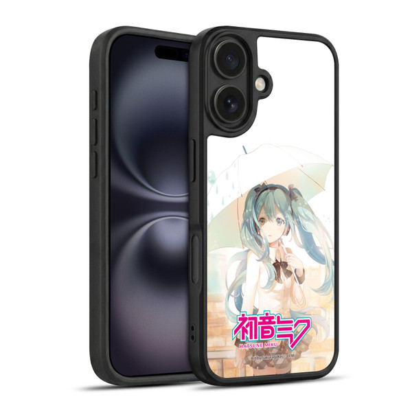Hatsune Miku Graphics Rain Gel Armour Case For Apple iPhone 16
