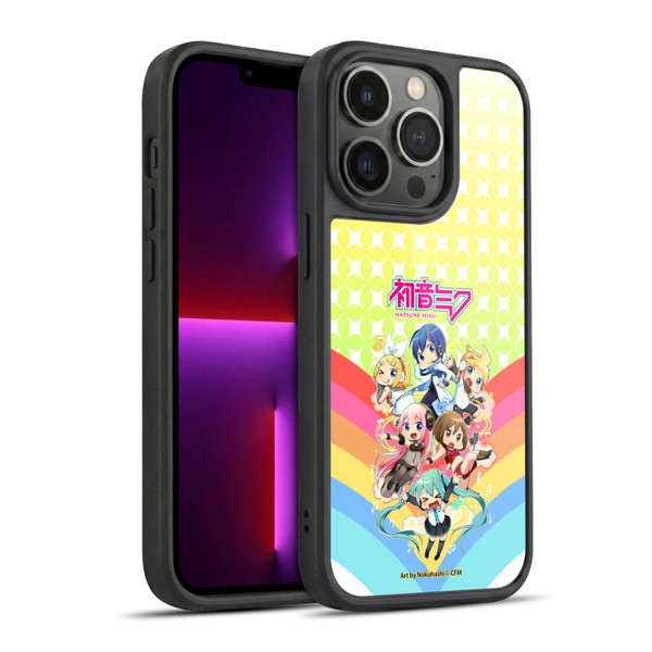 Hatsune Miku Virtual Singers Rainbow Gel Armour Case For Apple iPhone 13 Pro