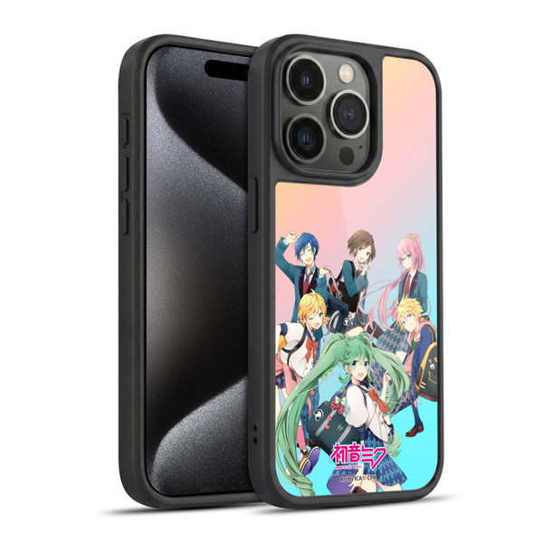 Hatsune Miku Virtual Singers High School Gel Armour Case For Apple iPhone 15 Pro
