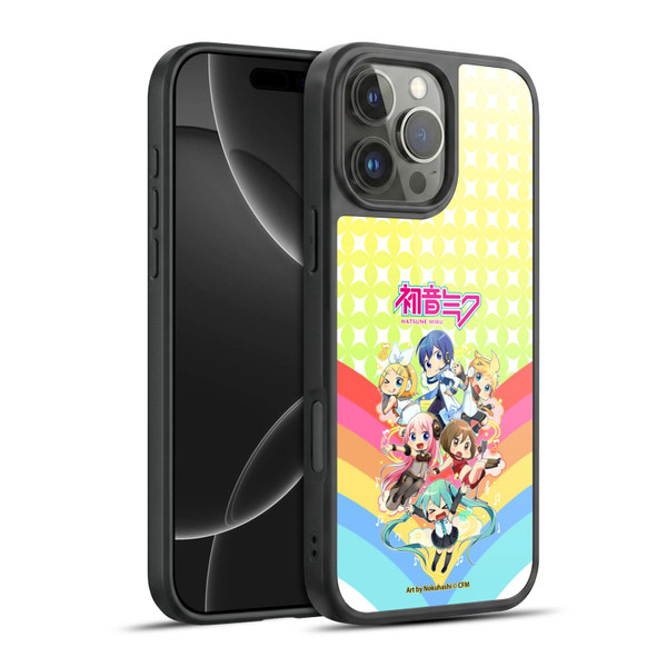 Hatsune Miku Virtual Singers Rainbow Gel Armour Case For Apple iPhone 16 Pro Max