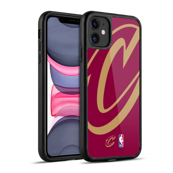 NBA Cleveland Cavaliers Logo Oversized Gel Armour Case For Apple iPhone 11