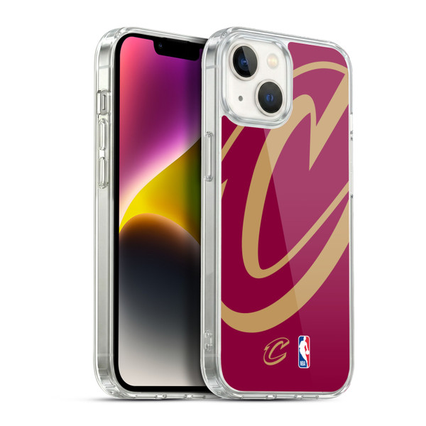 NBA Cleveland Cavaliers Logo Oversized Soft Gel Case for Apple iPhone 14