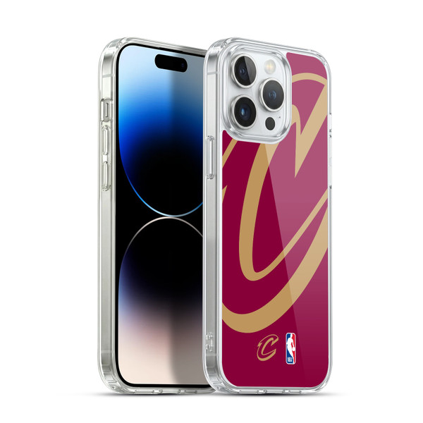 NBA Cleveland Cavaliers Logo Oversized Soft Gel Case for Apple iPhone 14 Pro Max & MagSafe