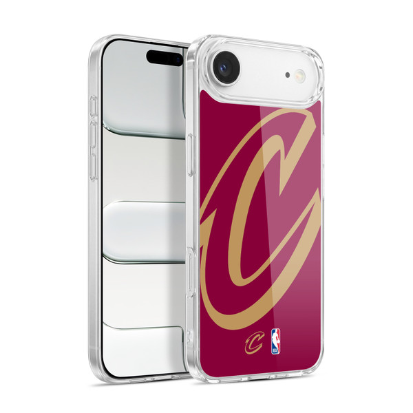 NBA Cleveland Cavaliers Logo Oversized Soft Gel Case for Apple iPhone 17 Air