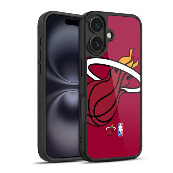 NBA Miami Heat Logo Oversized Gel Armour Case For Apple iPhone 16