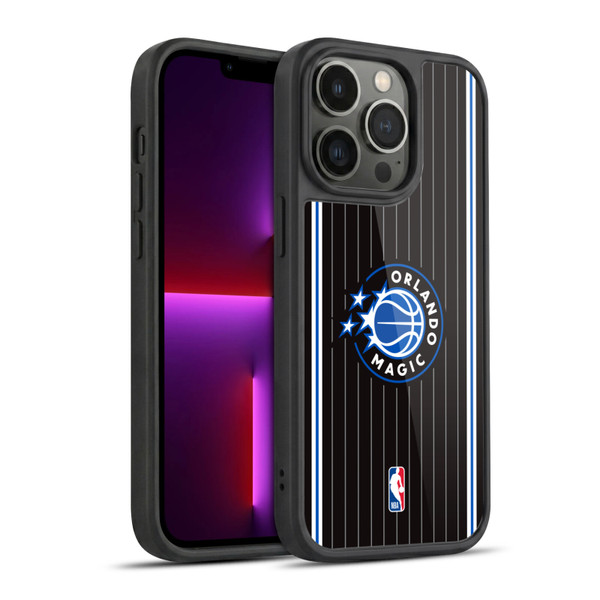 NBA Orlando Magic Logo Black Design Gel Armour Case For Apple iPhone 13 Pro
