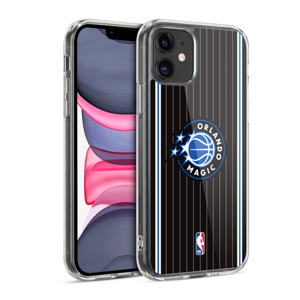 NBA Orlando Magic Logo Black Design Soft Gel Case for Apple iPhone 11