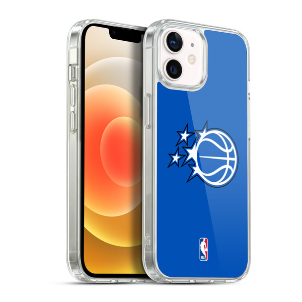 NBA Orlando Magic Logo Blue Soft Gel Case for Apple iPhone 12 / iPhone 12 Pro & MagSafe