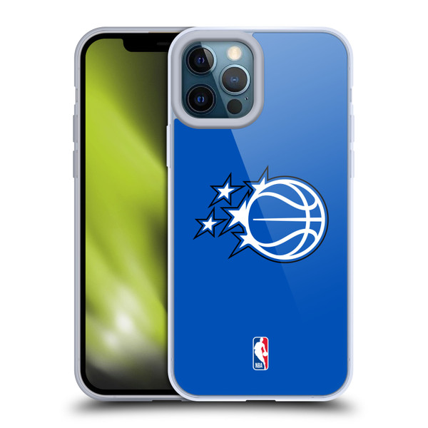 NBA Orlando Magic Logo Blue Soft Gel Case for Apple iPhone 12 Pro Max & MagSafe