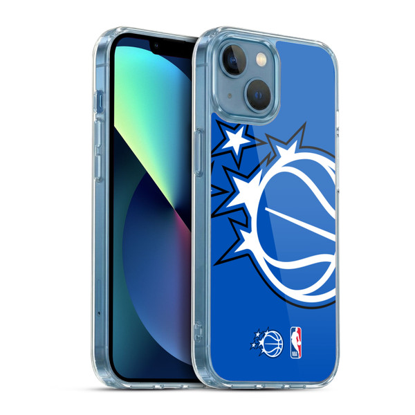 NBA Orlando Magic Logo Oversized Soft Gel Case for Apple iPhone 13 Mini & MagSafe