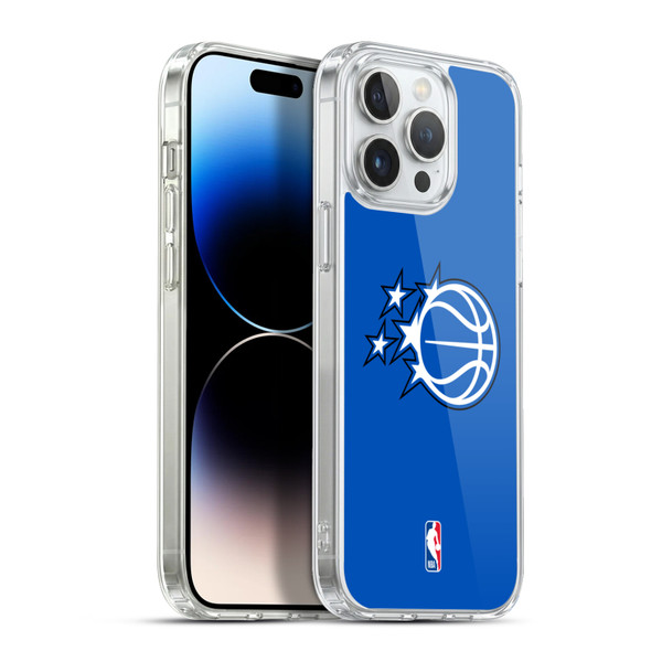 NBA Orlando Magic Logo Blue Soft Gel Case for Apple iPhone 13 Pro Max & MagSafe