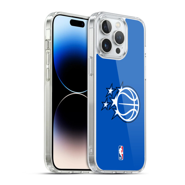 NBA Orlando Magic Logo Blue Soft Gel Case for Apple iPhone 14 Pro Max & MagSafe