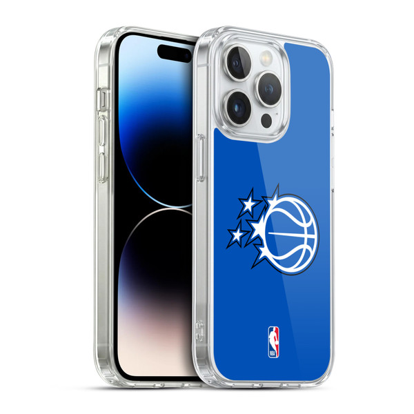 NBA Orlando Magic Logo Blue Soft Gel Case for Apple iPhone 14 Pro & MagSafe