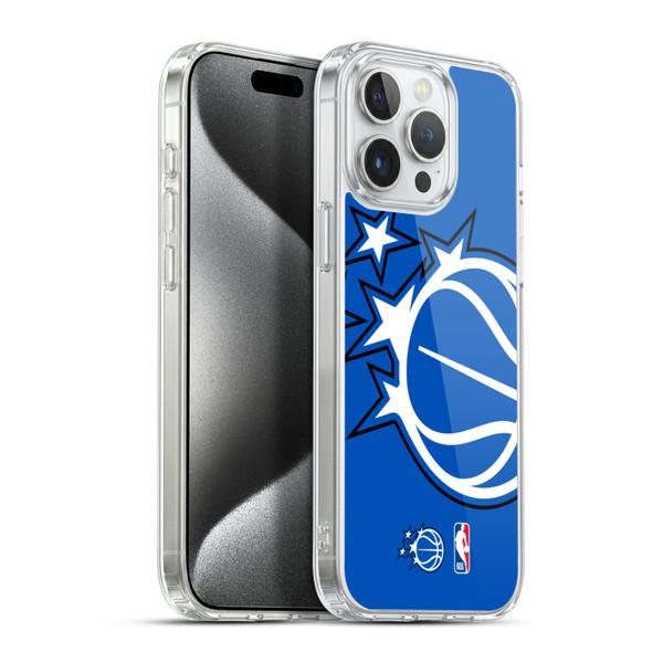 NBA Orlando Magic Logo Oversized Soft Gel Case for Apple iPhone 15 Pro Max & MagSafe