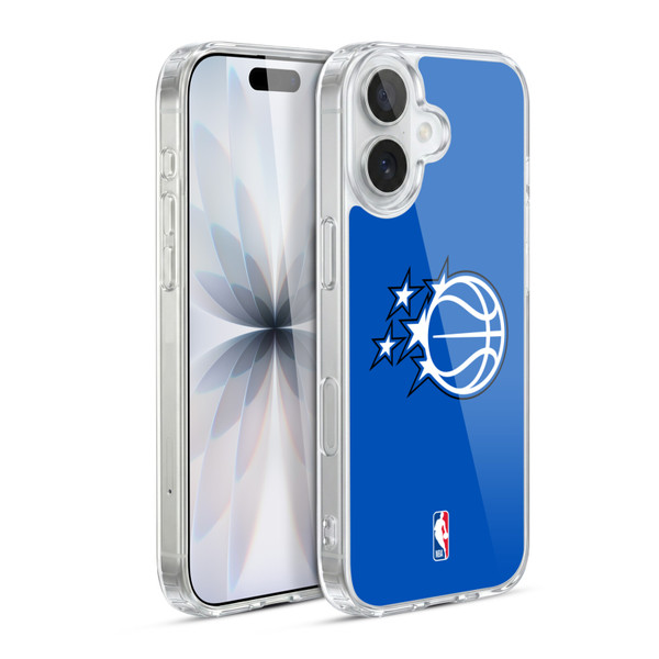 NBA Orlando Magic Logo Blue Soft Gel Case for Apple iPhone 17
