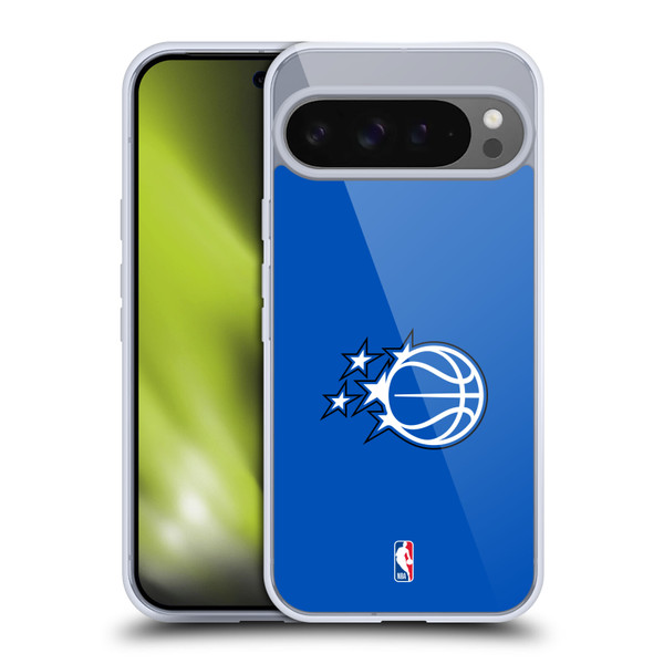 NBA Orlando Magic Logo Blue Soft Gel Case for Google Pixel 9 Pro XL