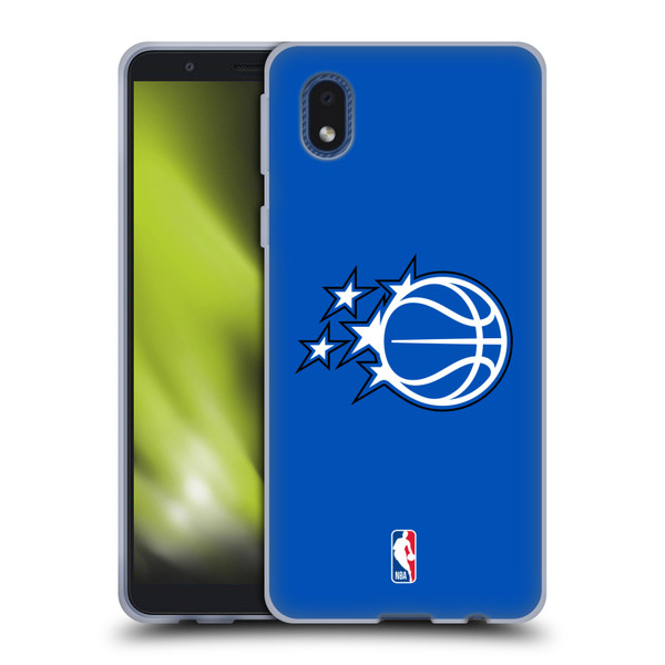 NBA Orlando Magic Logo Blue Soft Gel Case for Samsung Galaxy A01 Core (2020)