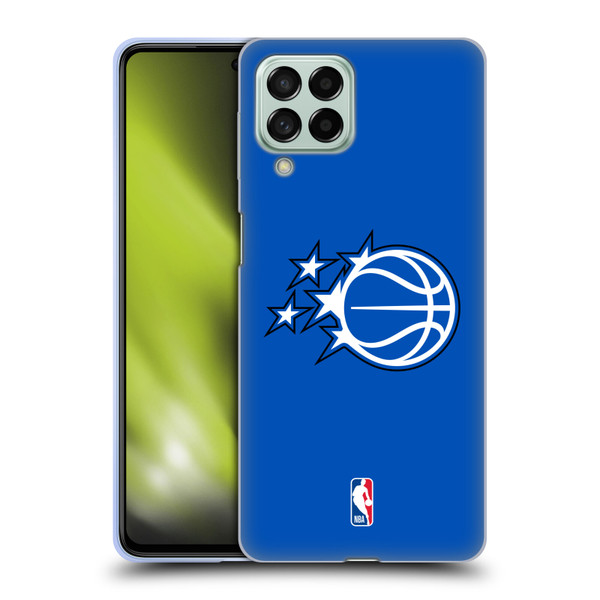 NBA Orlando Magic Logo Blue Soft Gel Case for Samsung Galaxy M53 (2022)