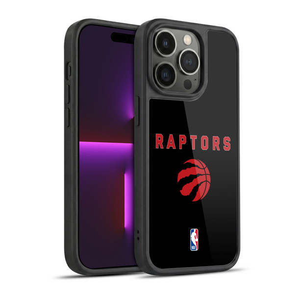 NBA Toronto Raptors Logo Black Design Gel Armour Case For Apple iPhone 14 Pro