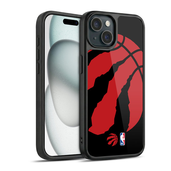 NBA Toronto Raptors Logo Oversized Gel Armour Case For Apple iPhone 15