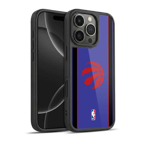 NBA Toronto Raptors Logo Retro Design Gel Armour Case For Apple iPhone 16 Pro